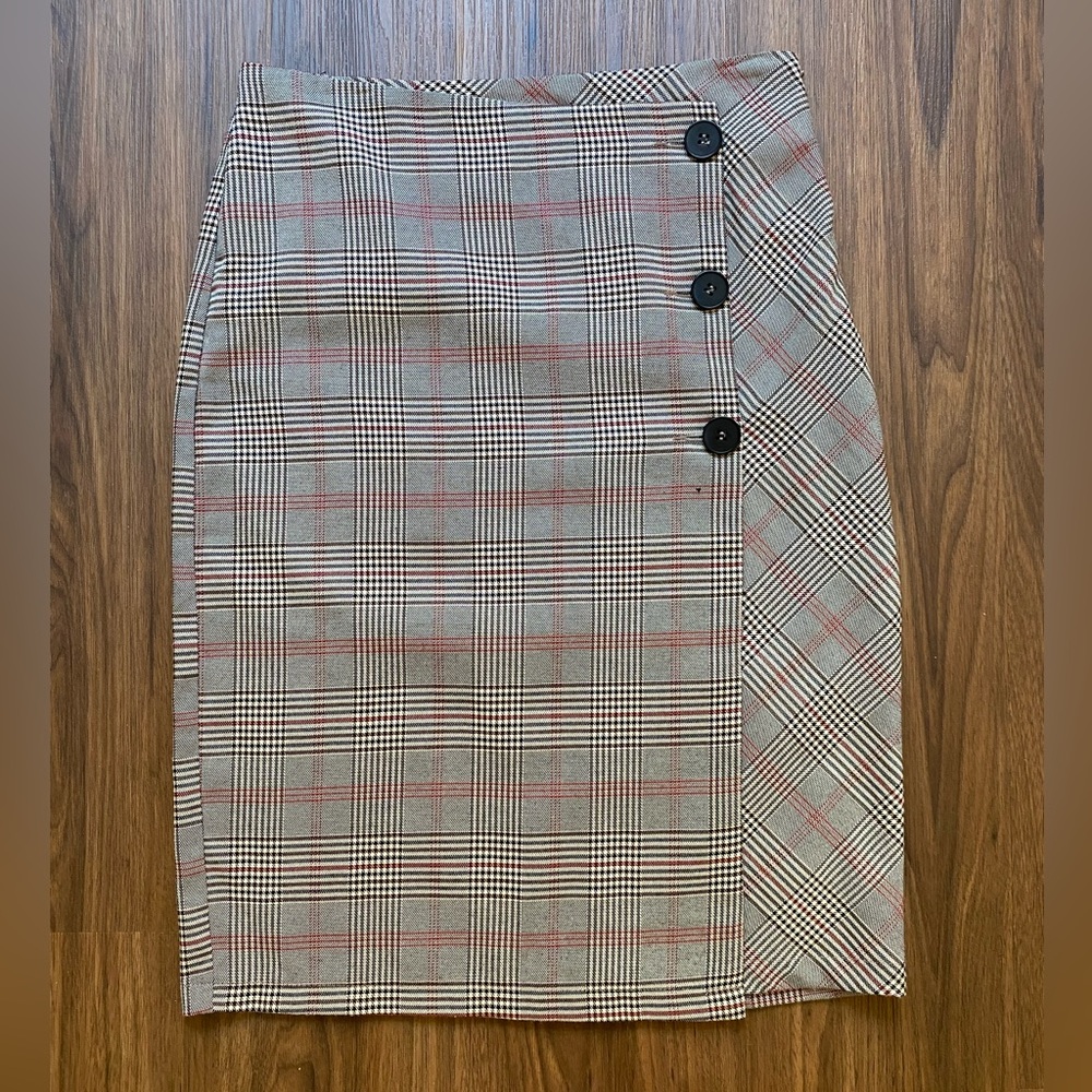 Étophe Studios Plaid Skirt